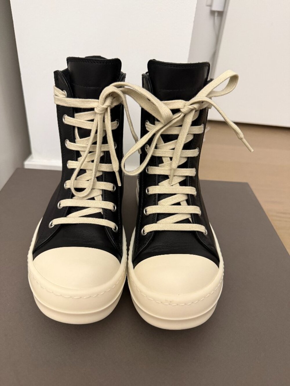 Rick Owens Mainline Ramones High Tops Size 36
